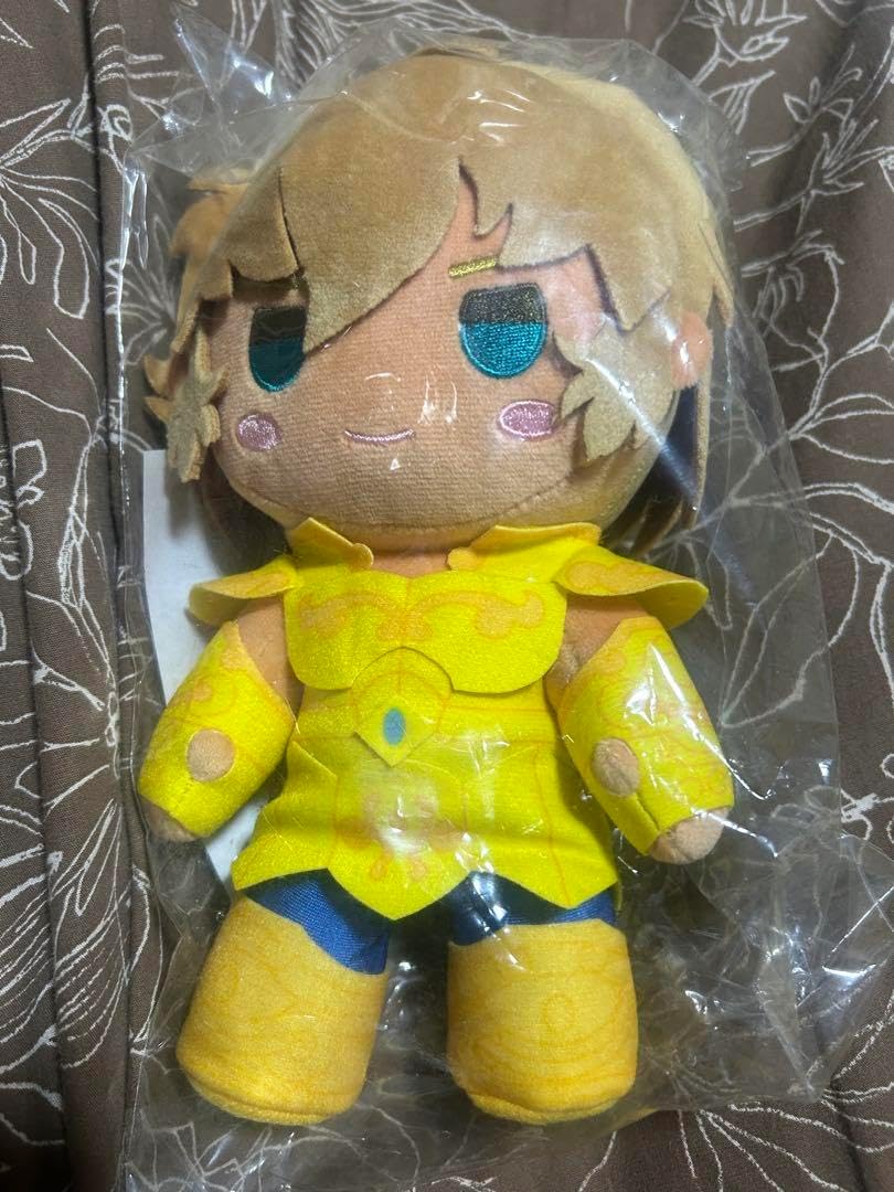 聖闘士星矢　あくちょんぬいぐるみ　サガ　アイオロス　アイオリア　シュラ TVアニメ『聖闘士星矢』より「フォルメイツあくちょんぬいぐるみ